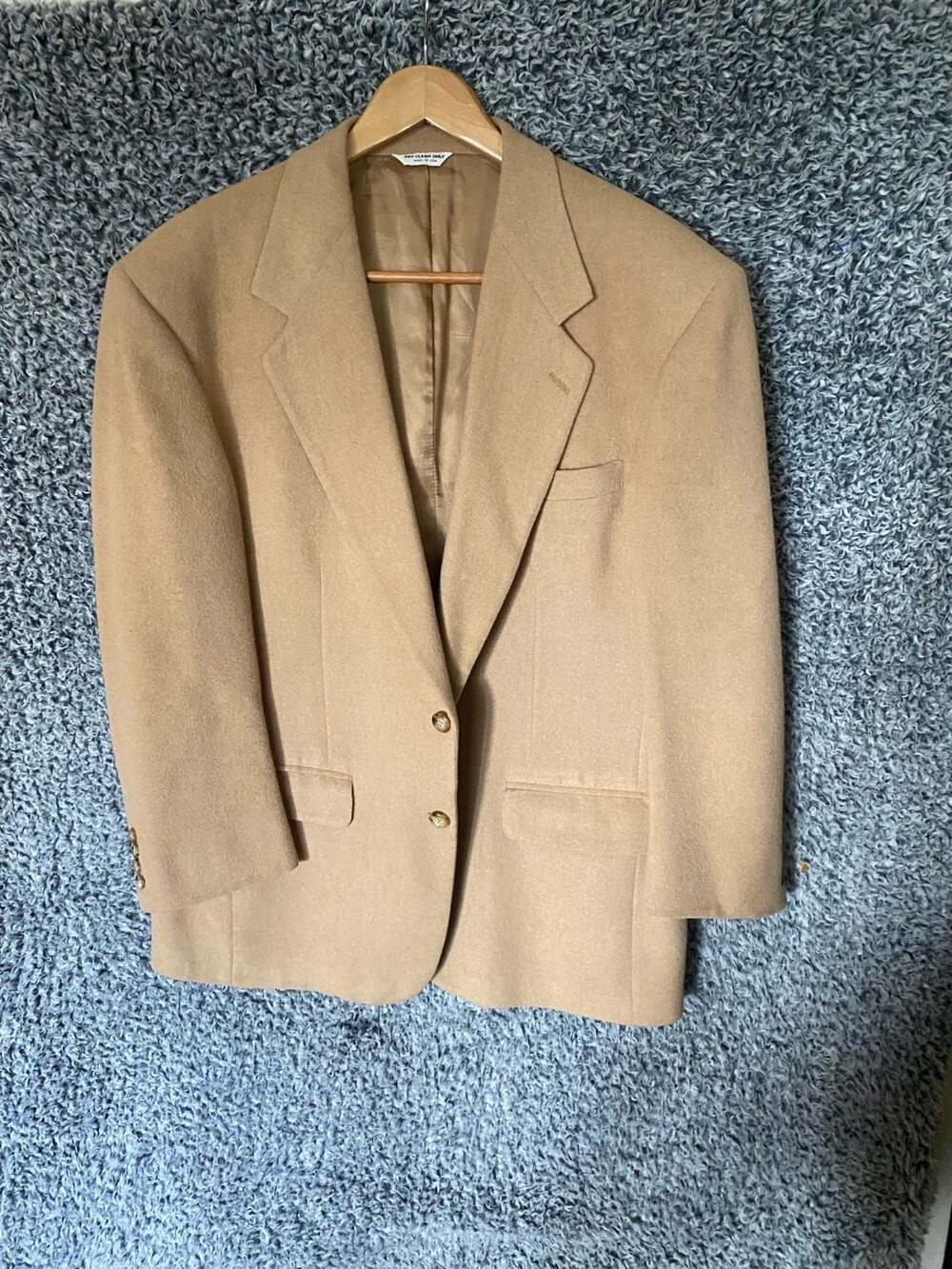 Vintage Jacobson's 100% Pure Camelhair Blazer Tan Sport Coat